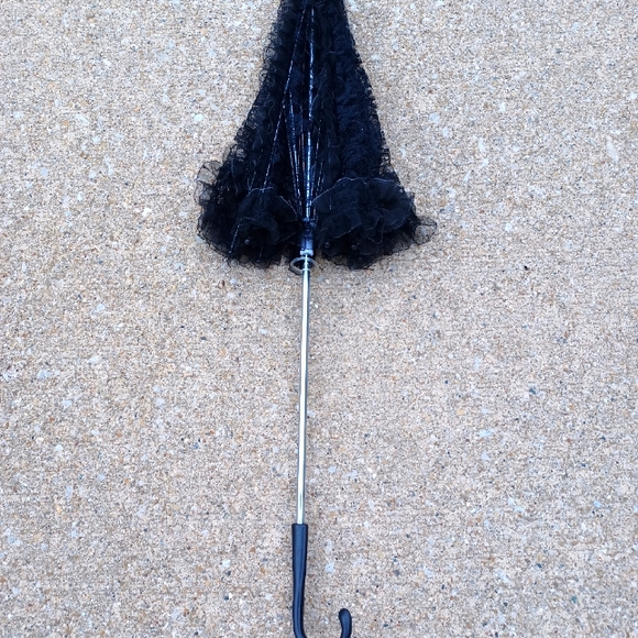 Black Lace Umbrella NWOT - Picture 8 of 8